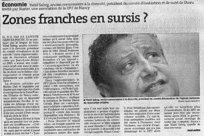 Zone Franche en sursis
