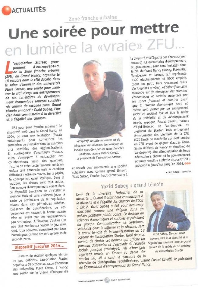 Mettre en lumière la ZFU